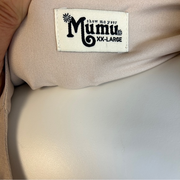 Show Me Your Mumu Bridesmaids Women's Noelle Flutter Wrap Dress Size XXL - Picture 8 of 10